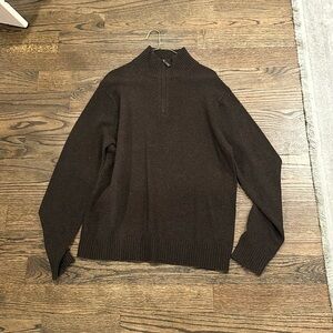 Brown J. Crew Sweater. Large. Wool